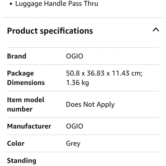 OGIO Prospect Professional Utility Backpack - Picture 11 of 11